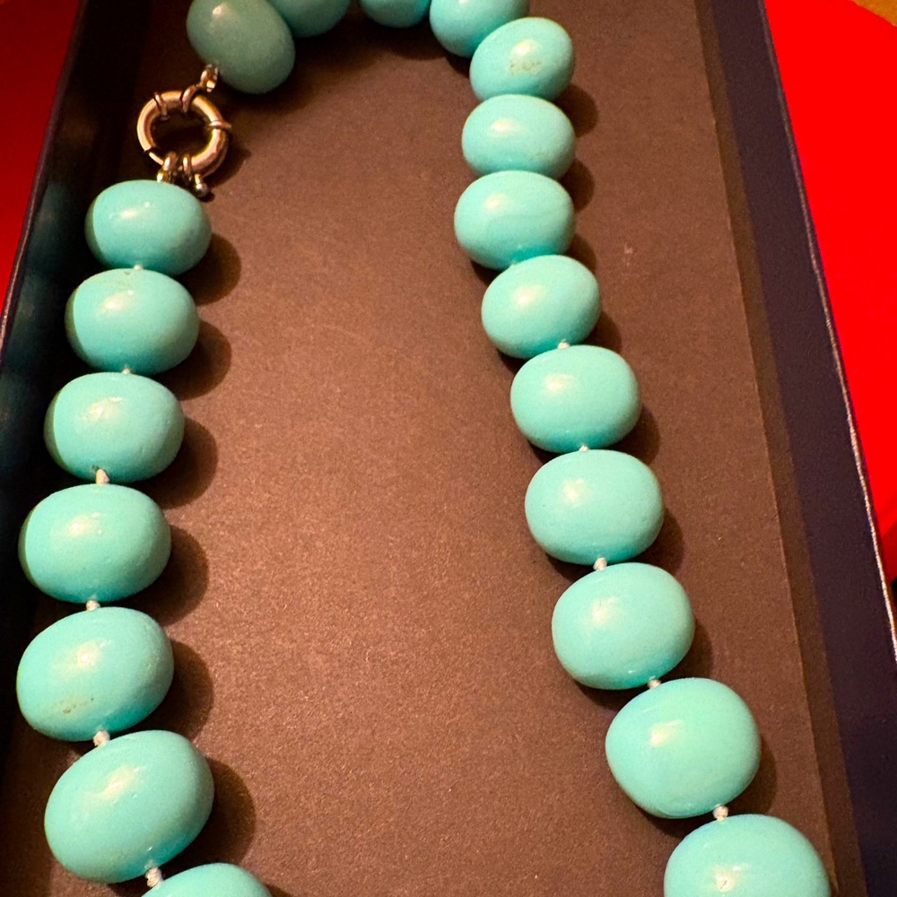 Turquoise Beaded Necklace